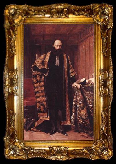 framed  George Richmond Lord Salisbury, ta009-2
